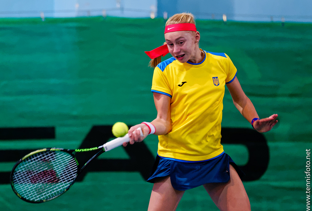 Теннис украина результаты. Юниорский теннис. Lopatetska Daria.